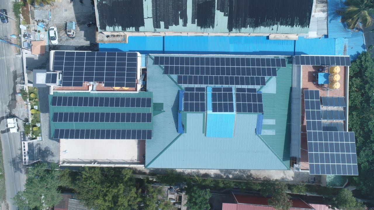 Powergate rooftop installation