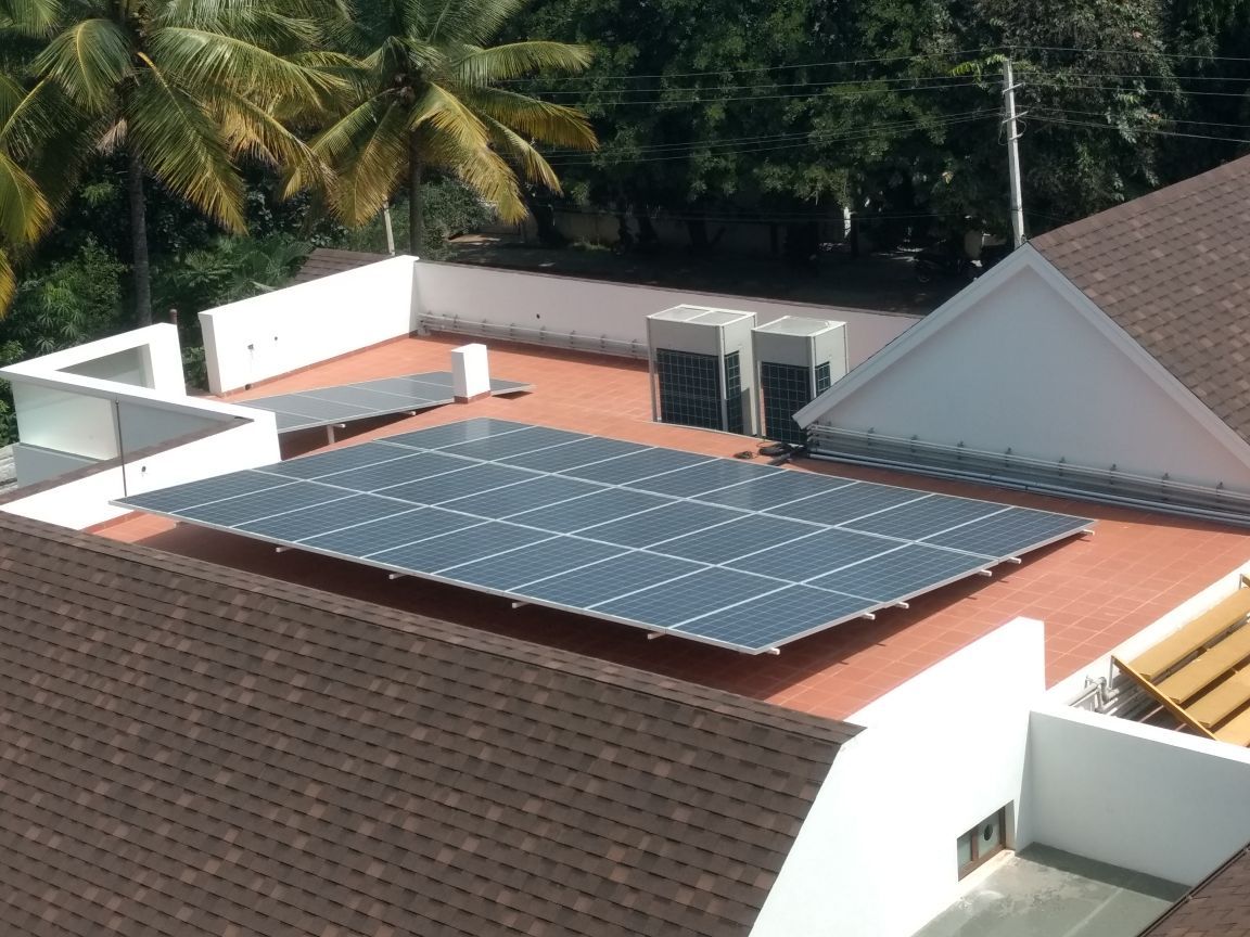 Powergate rooftop solar installation